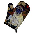 Carolines Treasures Fawn Pug in Fall Leaves Oven Mitt 7160OVMT